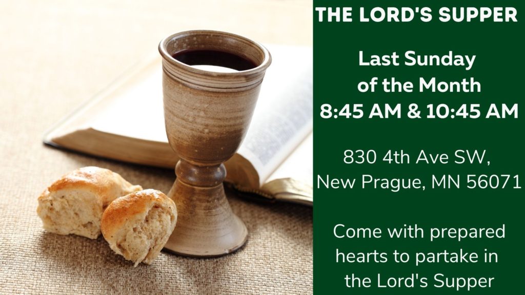 Partake In The Lord’s Supper – Calvary Church